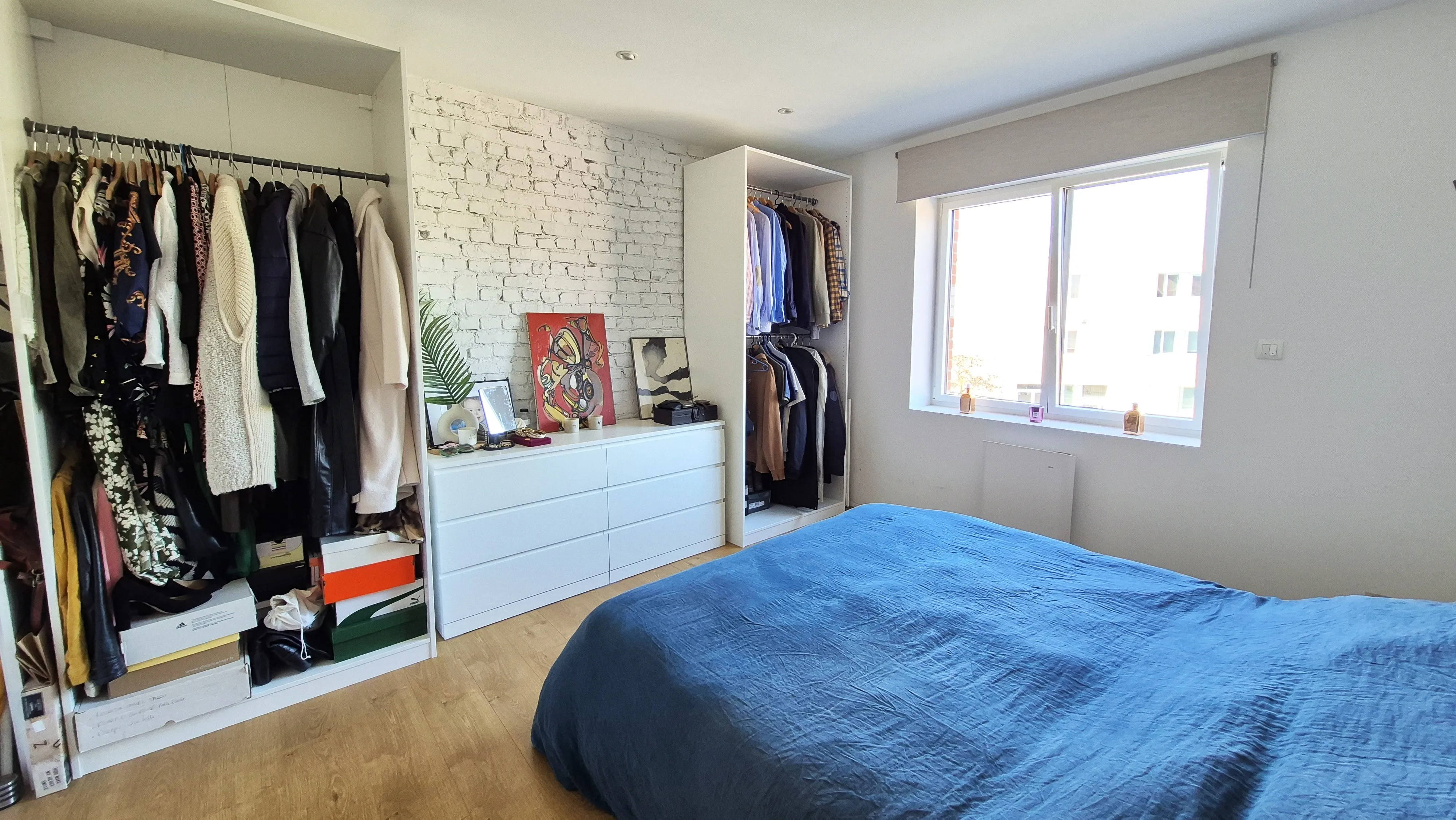 Chambre dressing ouvert — Appartement, Lambersart, Lambersart