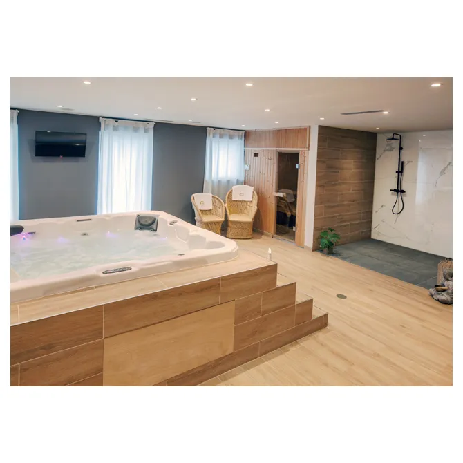 Spa privatif bassin douche ambiance — Institut de beauté et spa, Marquette-lez-Lille