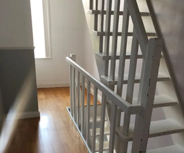 Avant travaux : Rehabilitation escalier — Maison 1950, Saint-Maurice, Saint-Maurice