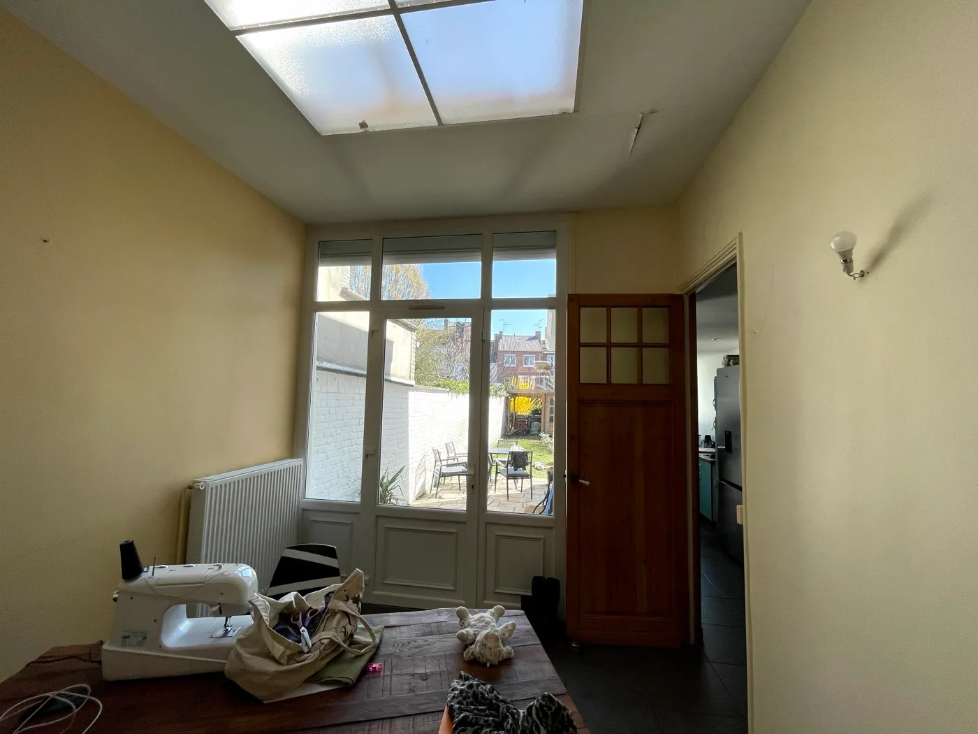 Avant travaux : Piece puits de lumiere — Maison 1930, Lambersart, Lambersart