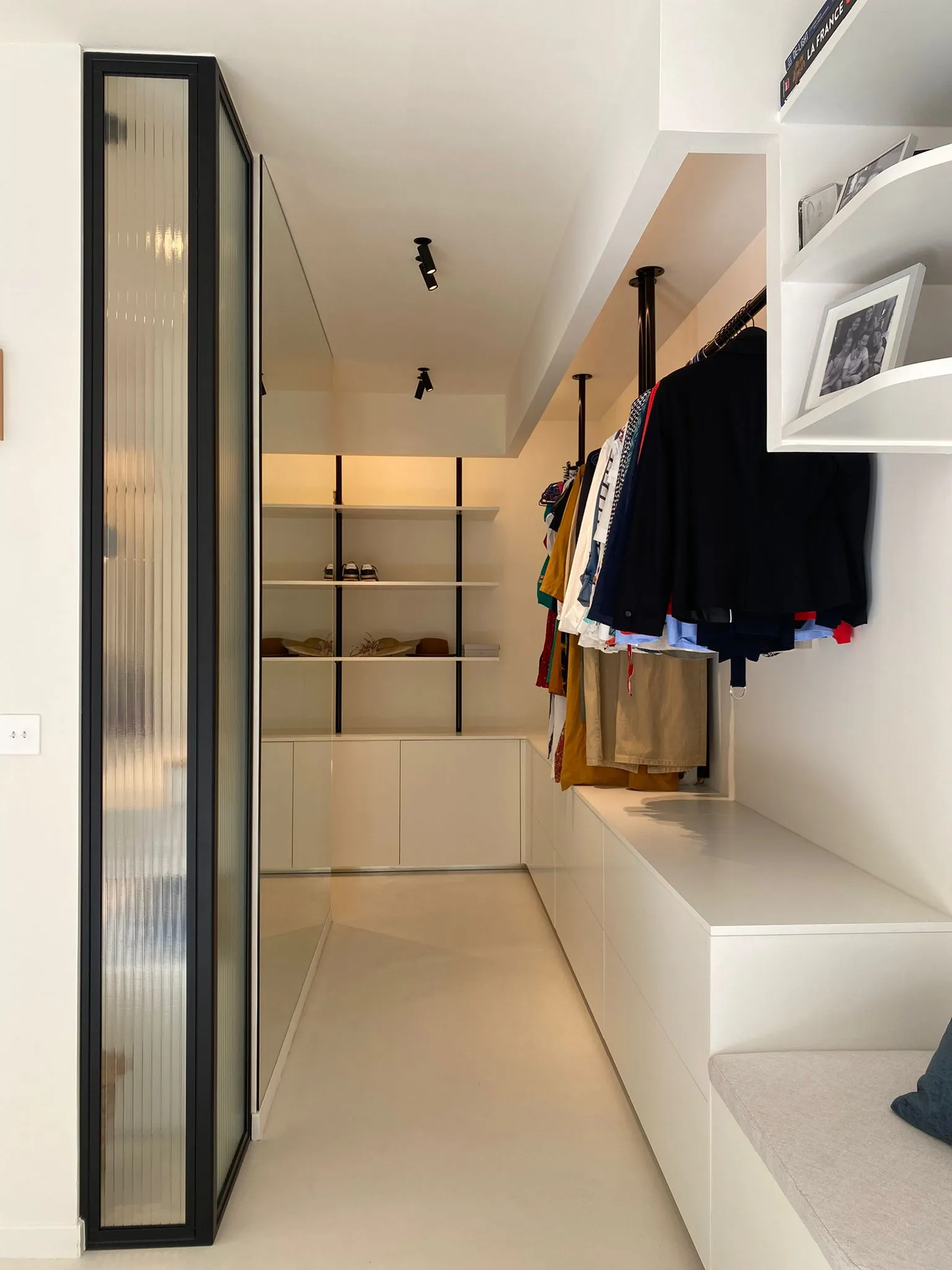 Detail dressing chambre — Villa contemporaine, Lille, Lille