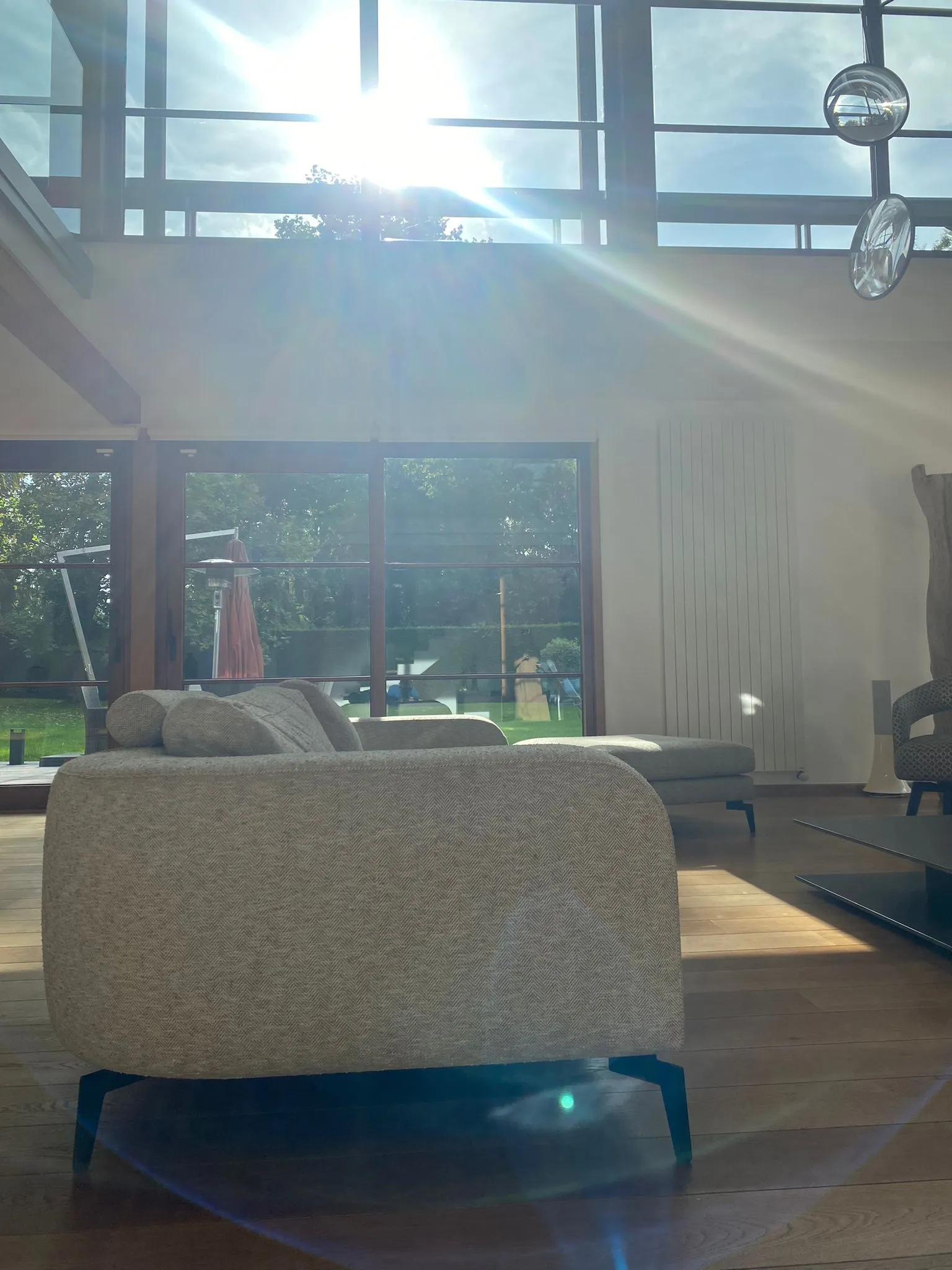 Detail salon lumiere — Villa contemporaine, Lille, Lille