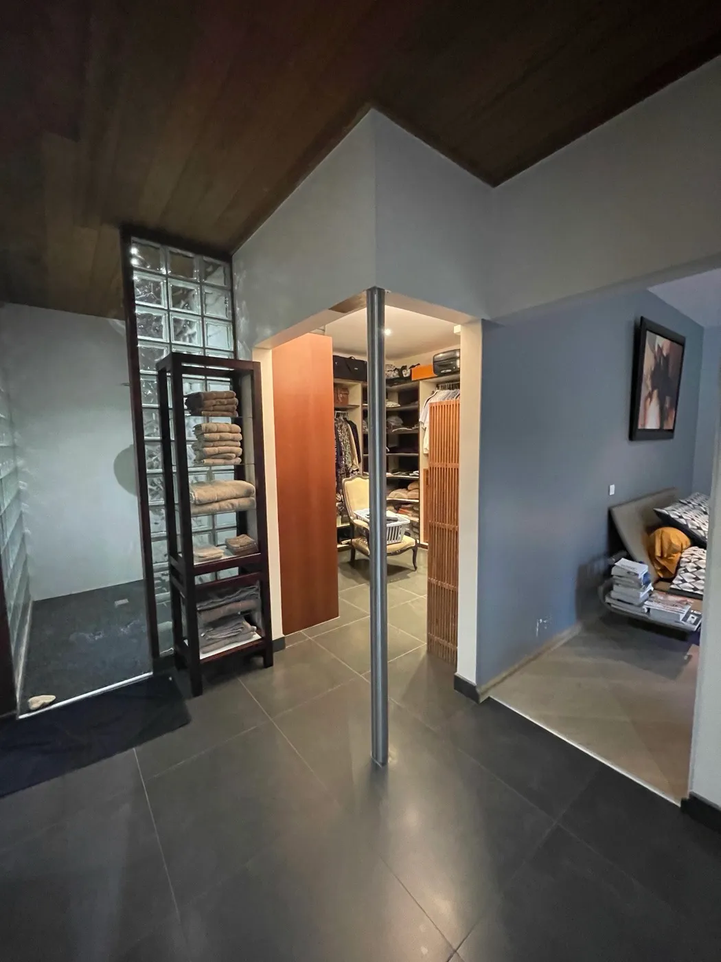 Avant travaux : Dressing cloison vitree — Villa contemporaine, Lille, Lille