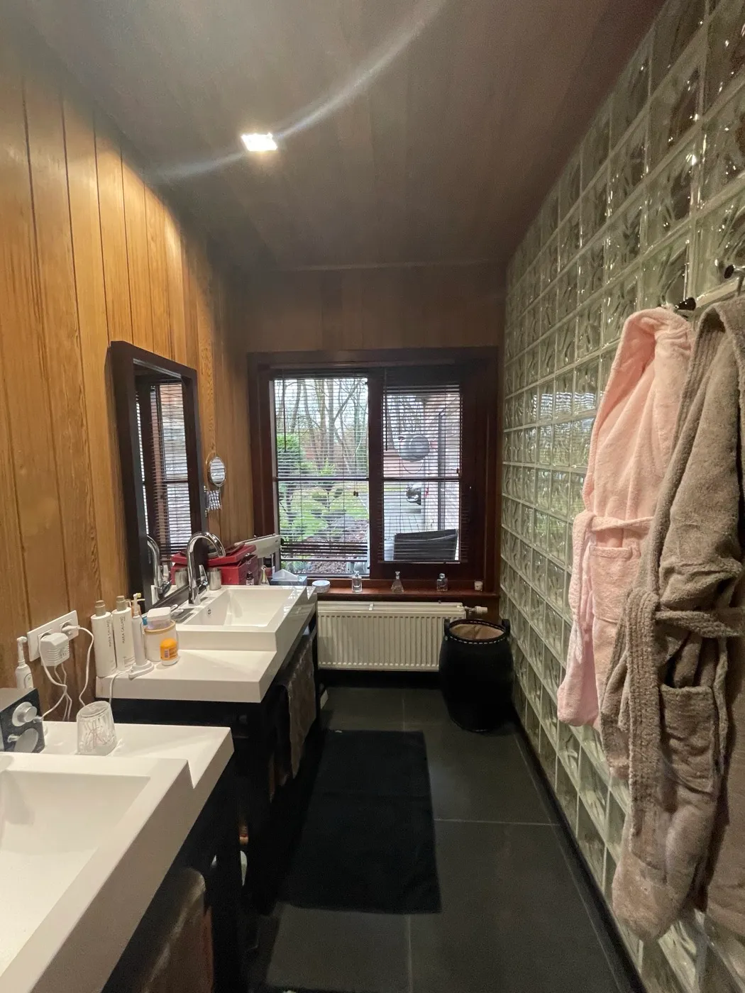 Avant travaux : Double vasque fenetre — Villa contemporaine, Lille, Lille